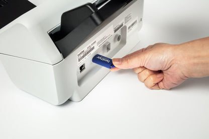 BROTHER ADS-4300N Scanner de Documents Bureautique / Recto - Verso / A4 / Rapide 40 Pages/Minute / Réseau Ethernet / Scan to USB / ADF 80 Feuilles