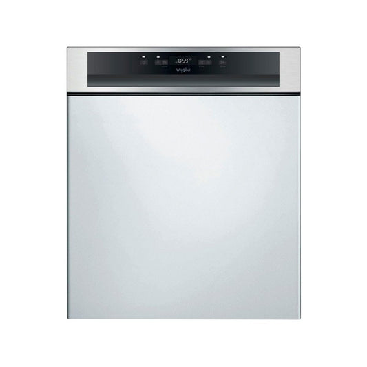 Lave vaisselle encastrable Whirlpool WBC3C26X - Lave vaisselle integrable 60 cm - Classe A++ / 46 decibels - 14 couverts - Intégrable bandeau : Inox