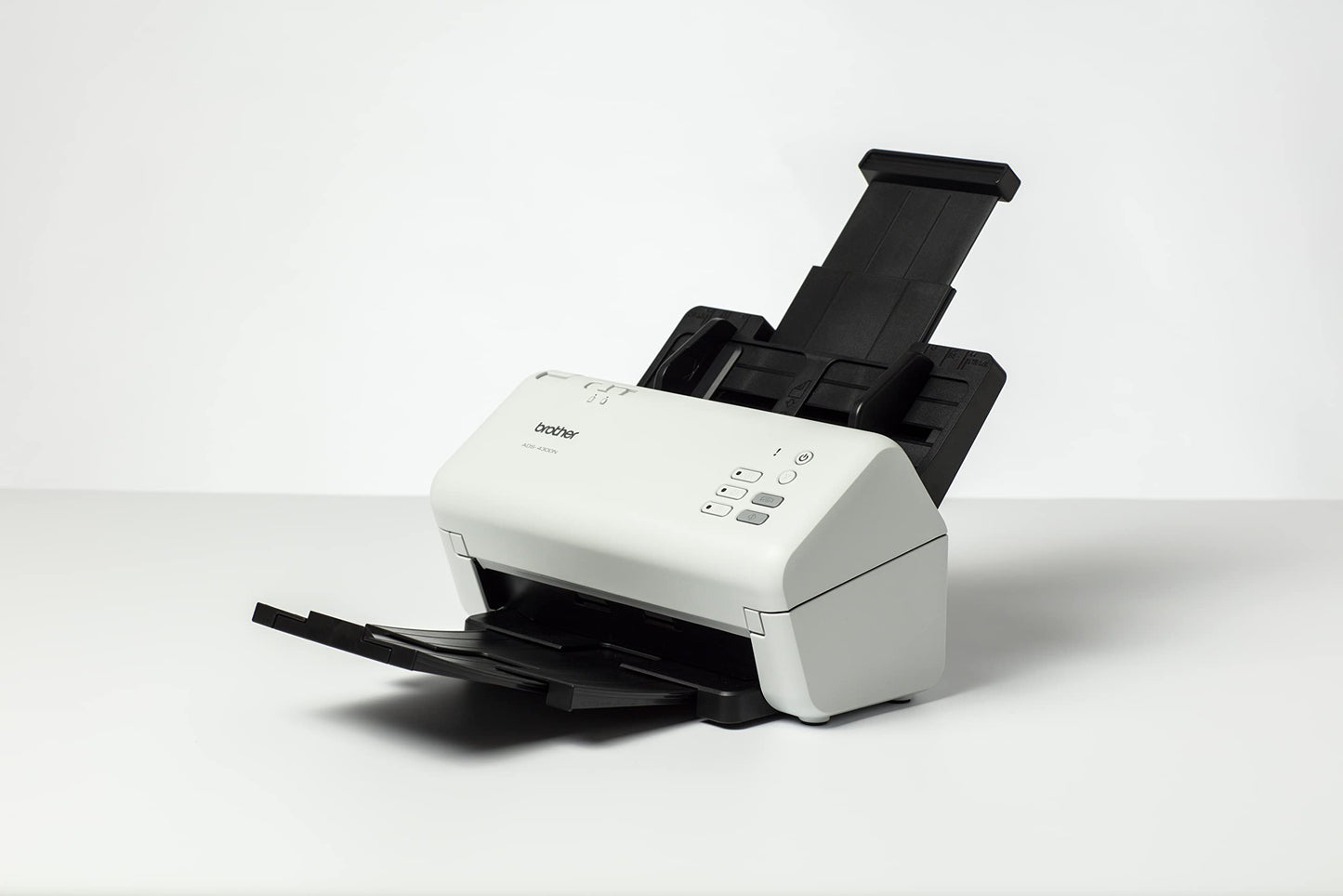 BROTHER ADS-4300N Scanner de Documents Bureautique / Recto - Verso / A4 / Rapide 40 Pages/Minute / Réseau Ethernet / Scan to USB / ADF 80 Feuilles
