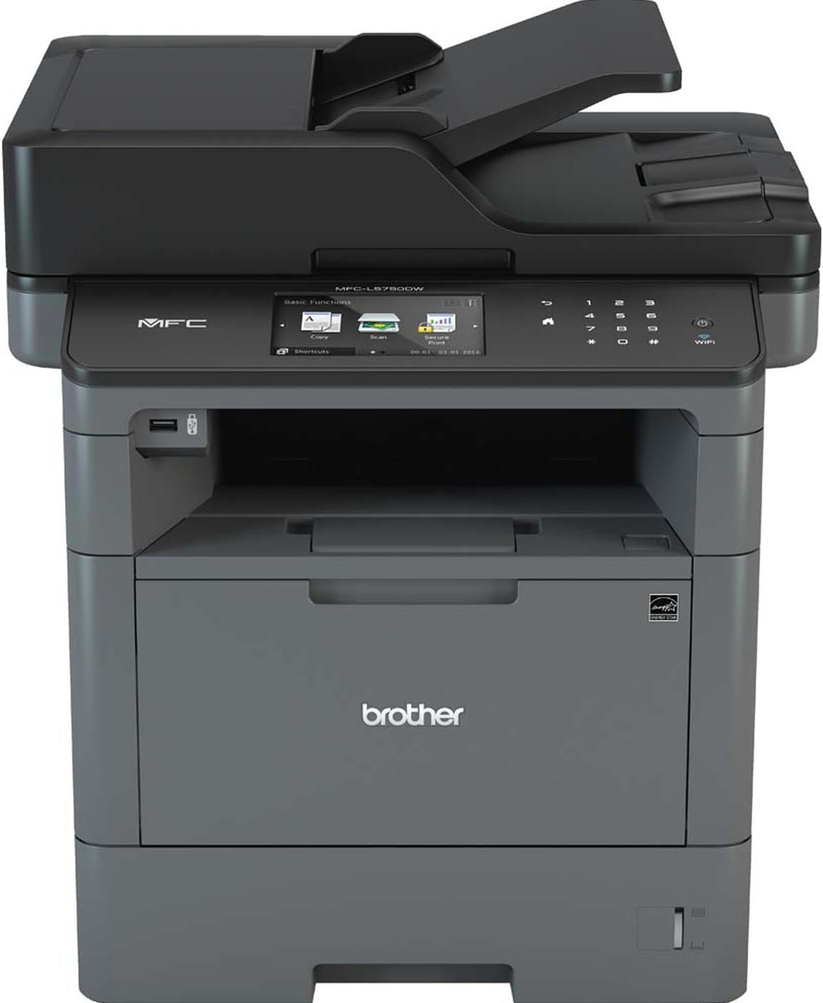 Brother MFC-L5750DW Imprimante Multifonction 4 en 1 Laser | Monochrome | A4 | Recto-Verso | Wi-Fi | AirPrint