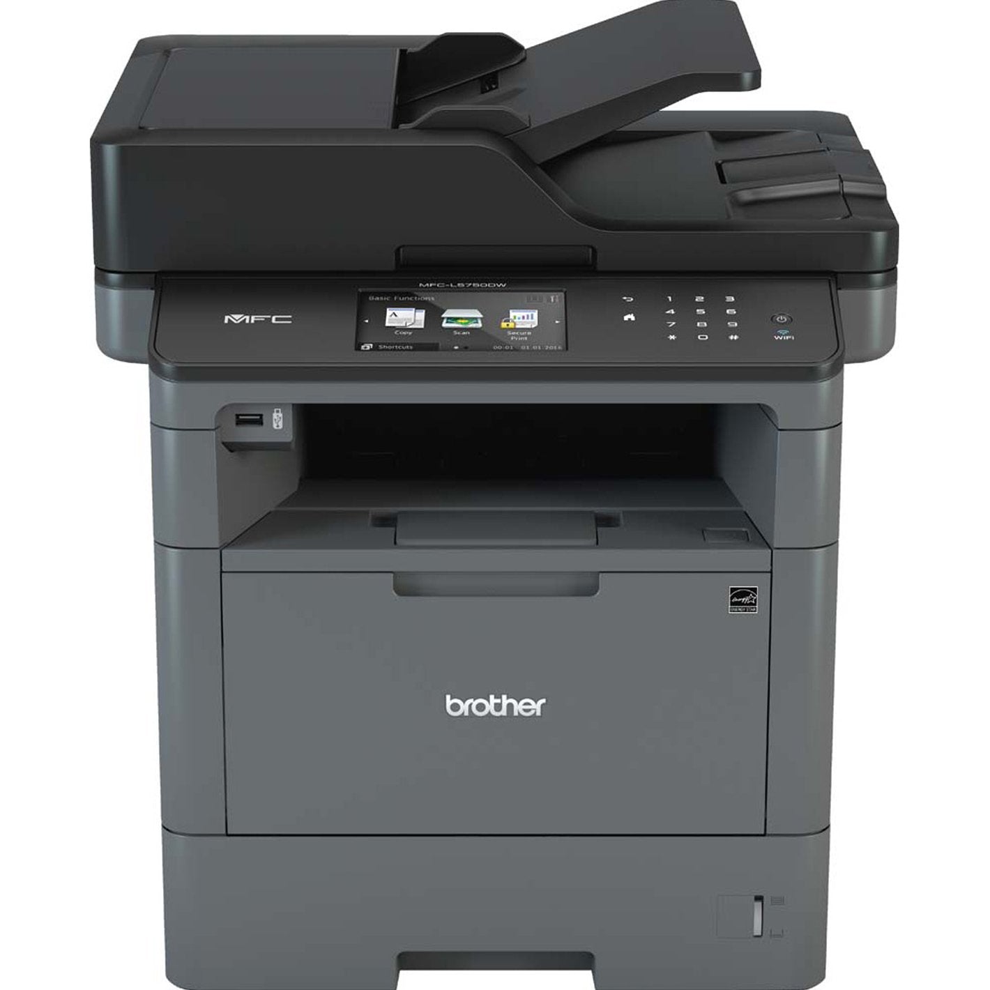 Brother MFC-L5750DW Imprimante Multifonction 4 en 1 Laser | Monochrome | A4 | Recto-Verso | Wi-Fi | AirPrint