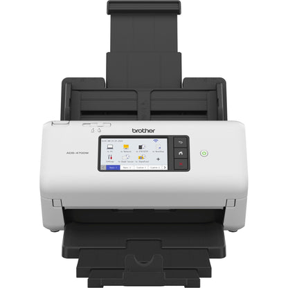 BROTHER ADS-4700W Scanner de Documents Bureautique| Recto - Verso | A4 | Rapide 40 Pages/Minute| Réseau Ethernet , Wi-Fi, Wi-Fi Direct | Scan to USB |ADF 80 de feuilles
