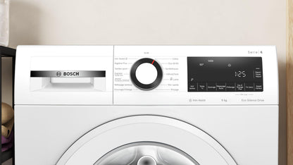 Bosch WGG244Z3FR, Série 6, Lave-linge Pose-libre, 9 kg, 1400 trs/min, Blanc