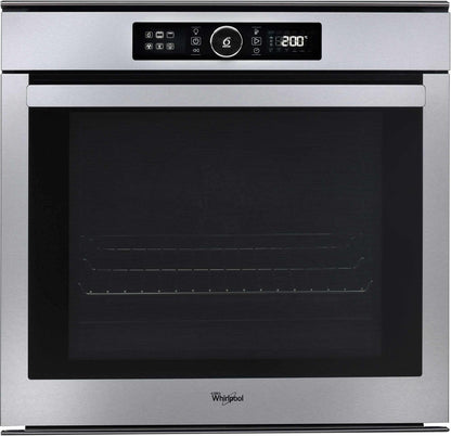 Four encastrable pyrolyse Whirlpool AKZM8530IX - Four multifonction / 73 litres / Classe A / Inox / Rails télescopiques / Injection de vapeur