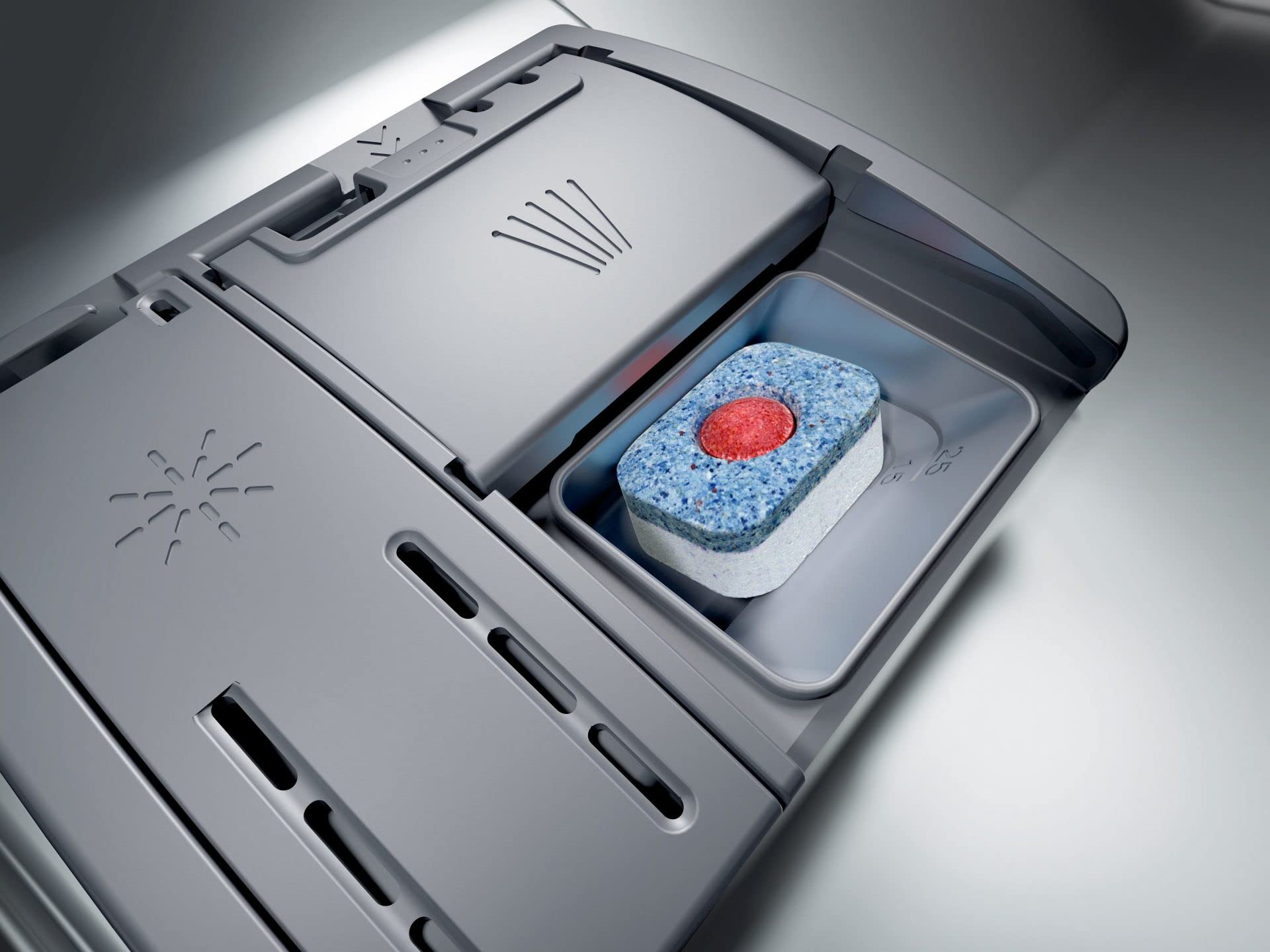 Bosch SMV6YCX02E Série 6, Lave-vaisselle encastrée dissimulée totale, PerfectDry, Home Connect, EfficientDry : ouverture automatique de la porte, 60 cm