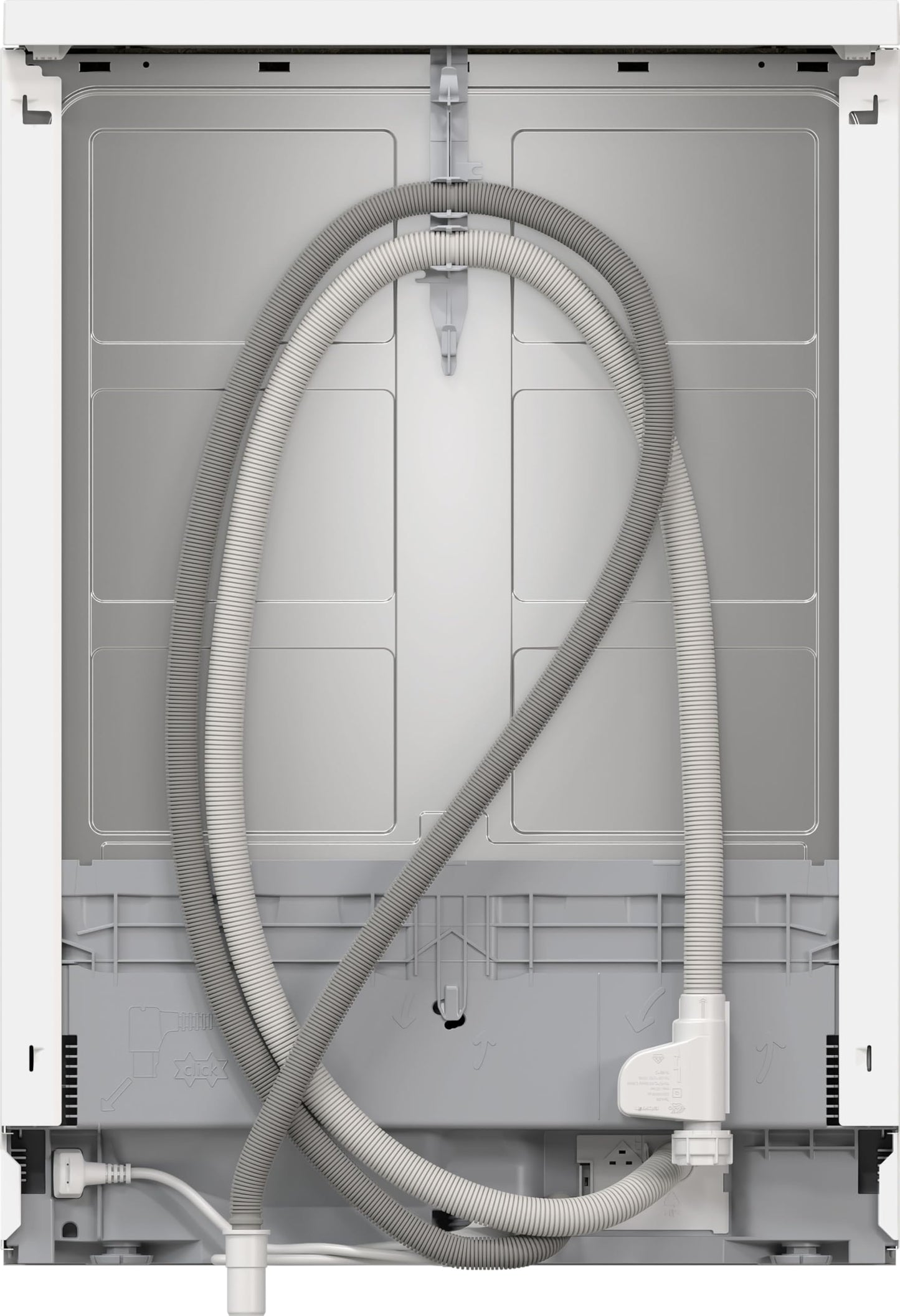 Bosch SMS26AW01F, Série 2, Lave-vaisselle 60 cm, Pose libre, Blanc