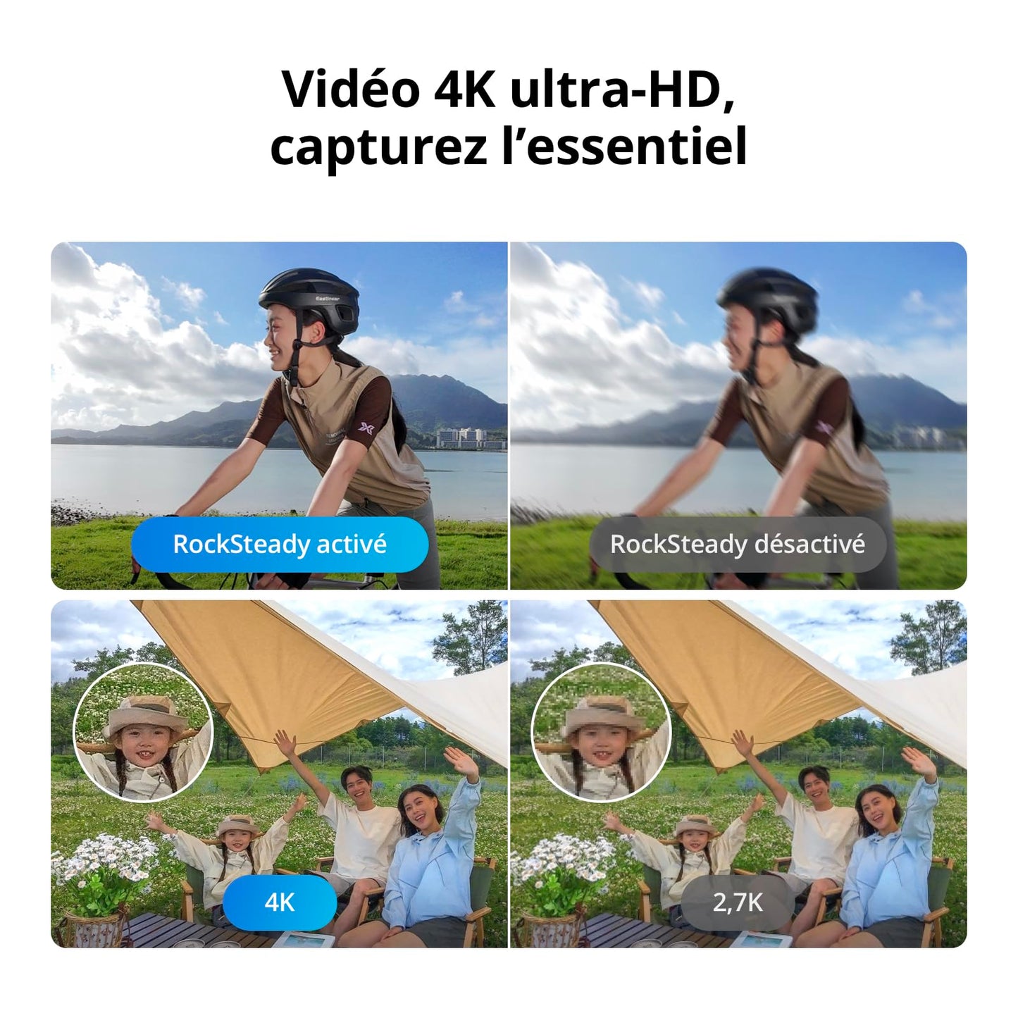 DJI Neo, Mini Drone avec Caméra 4K Ultra-HD pour Adultes, Drone Suiveur qui Vole Seul de 135 g, Décollage de la Main, Suivi de Sujet, QuickShots, Vidé