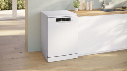 Bosch SMS26AW01F, Série 2, Lave-vaisselle 60 cm, Pose libre, Blanc