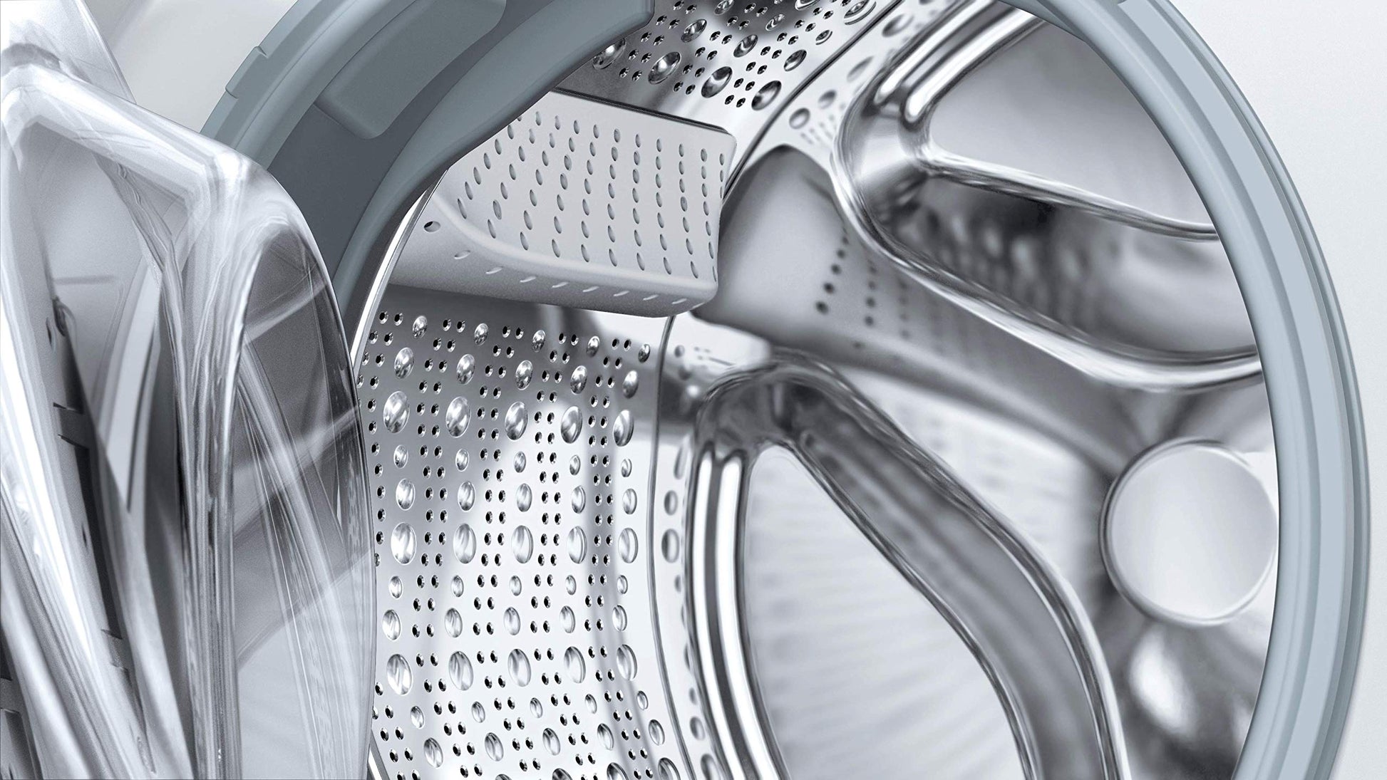 Bosch WIW24348FF Lave-linge Encastrable Série 6 front - EcoSilence Drive - 7 kg - 1200 trs/min - 55l - Fin différée 24h - Blanc