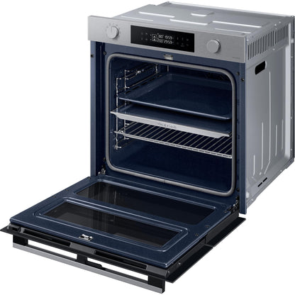 SAMSUNG Four encastrable pyrolyse NV7B45305AS dual cook flex,76 litres, wifi
